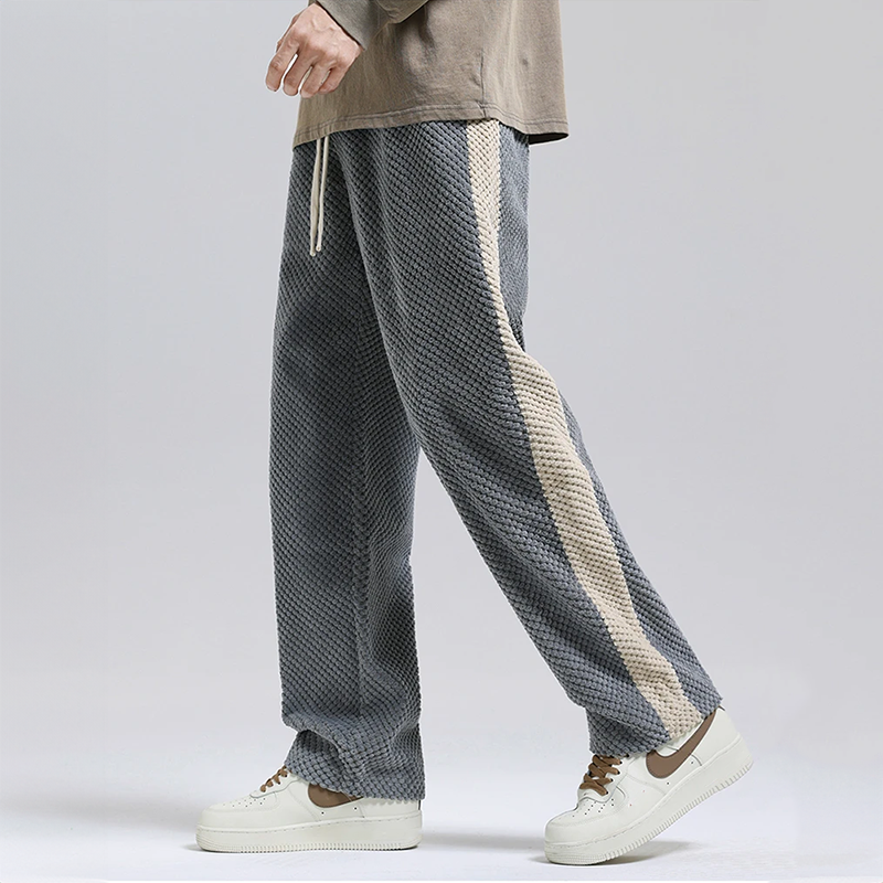 Koda joggers hlače z waflasta vzorcem