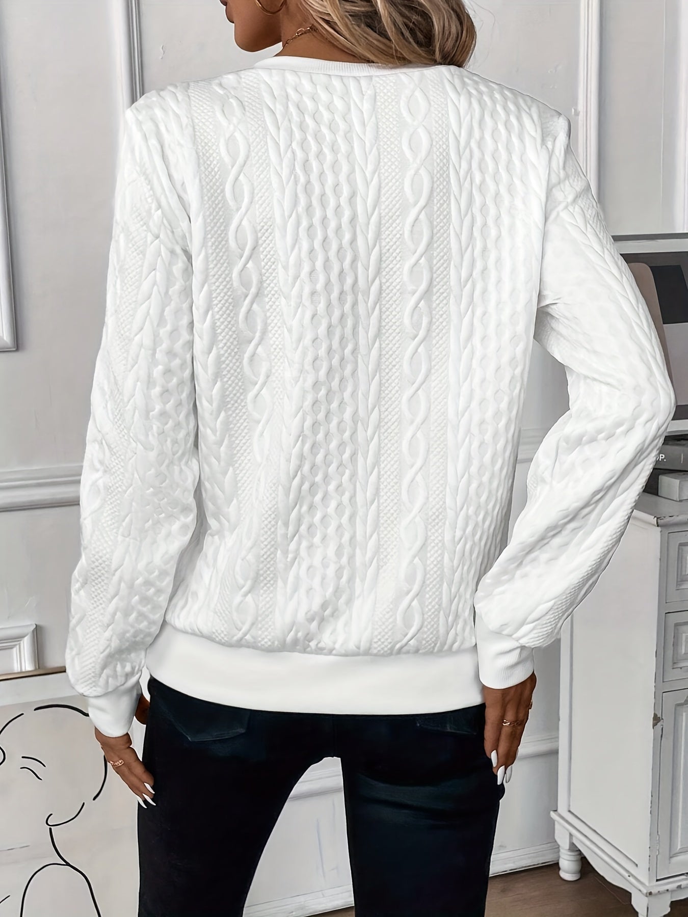 Emily™ | Chic pulover iz rafinirane pletenine
