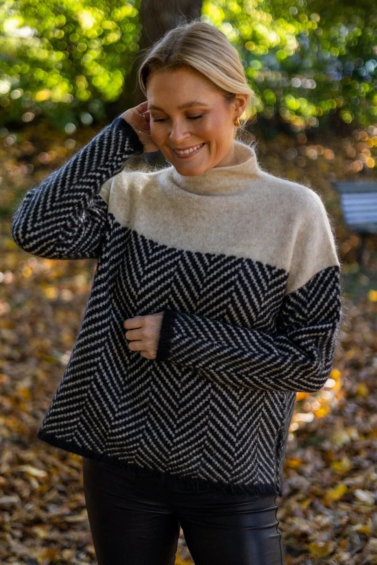 ADELIE | Premium Turtleneck iz plemenitega pletenja