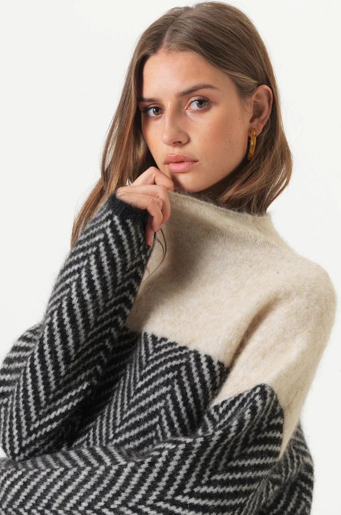 ADELIE | Premium Turtleneck iz plemenitega pletenja