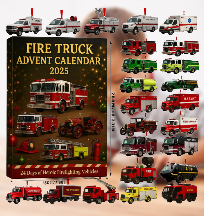 🚒🔥FEUERWEHRAUTO-ADVENTKALENDER 2025🎁🌲