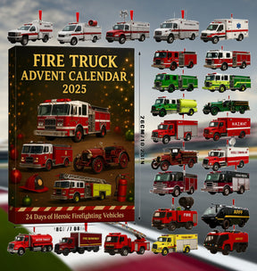 🚒🔥FEUERWEHRAUTO-ADVENTKALENDER 2025🎁🌲